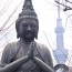 [Photoblog] Kannon Statue and TOKYO SKYTREE