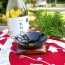 Beautiful Japanese Iron Sake Cup with Lacquer