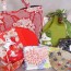 Japanese Chirimen Bag Handkerchief Maneki Neko Pouch Set Mixed Items