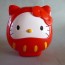 Sanrio Hello Kitty Bento Lunch Box Food Container Daruma