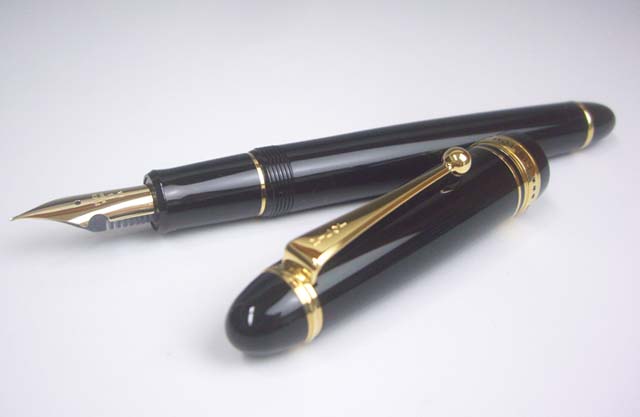 Fountain pen custom 743-pole bold BB black axis FKK3000RBBB Free Shipping EMS