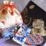 Japanese Maneki Neko Bag iphone 4s Case Furoshiki Mixed Set
