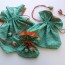 Japanese Drawstring Bag “Kinchaku” Kimono Fabric Handcraft Pouch